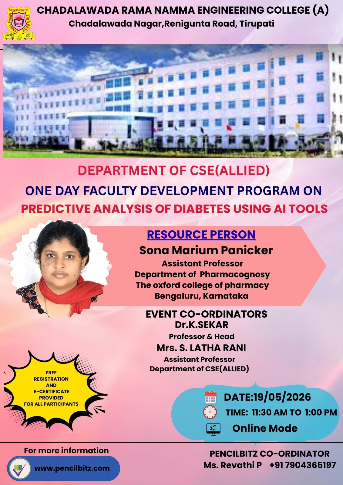 Chadalawada Rama Namma Engineering College  